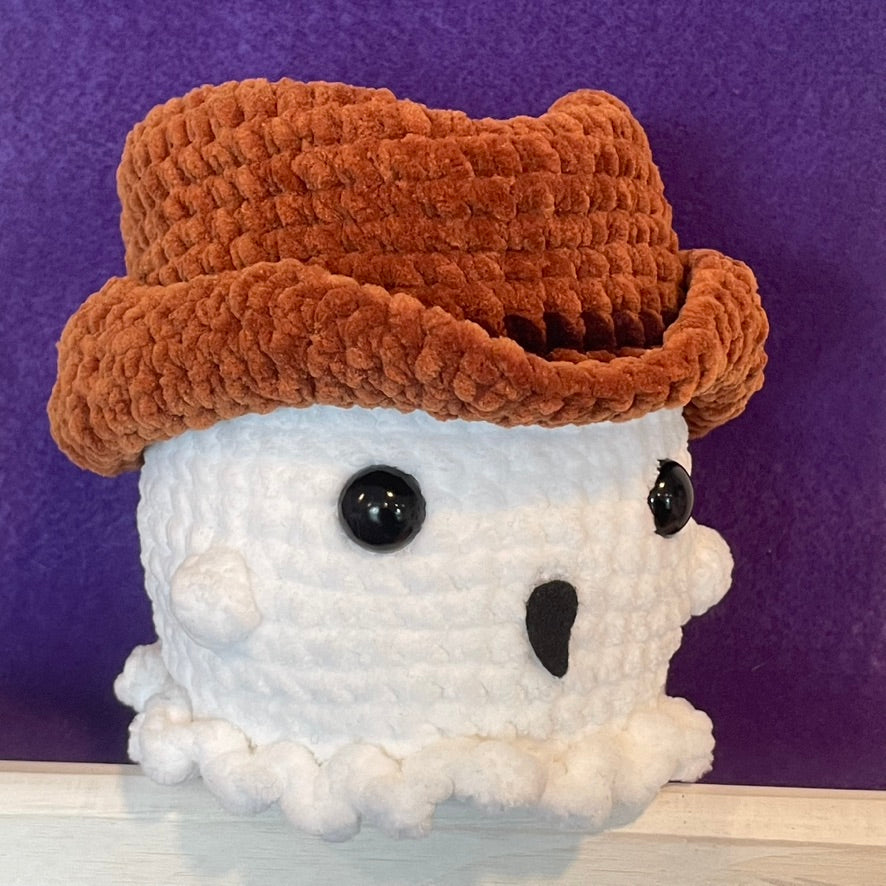 Ghost Wearing Hat