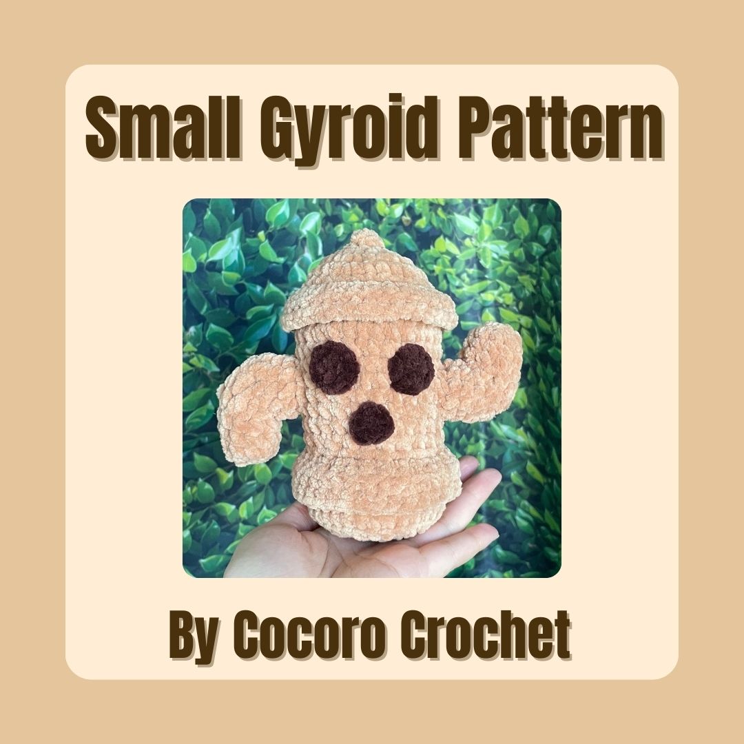 Small Gyroid Crochet Pattern Digital Download PDF (NOT A PHYSICAL ITEM)